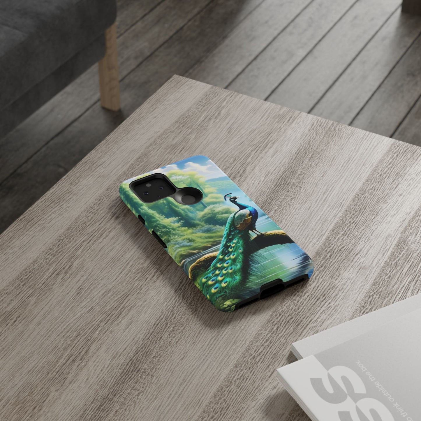 Feathers of Elegance (Peacock) Phone Case