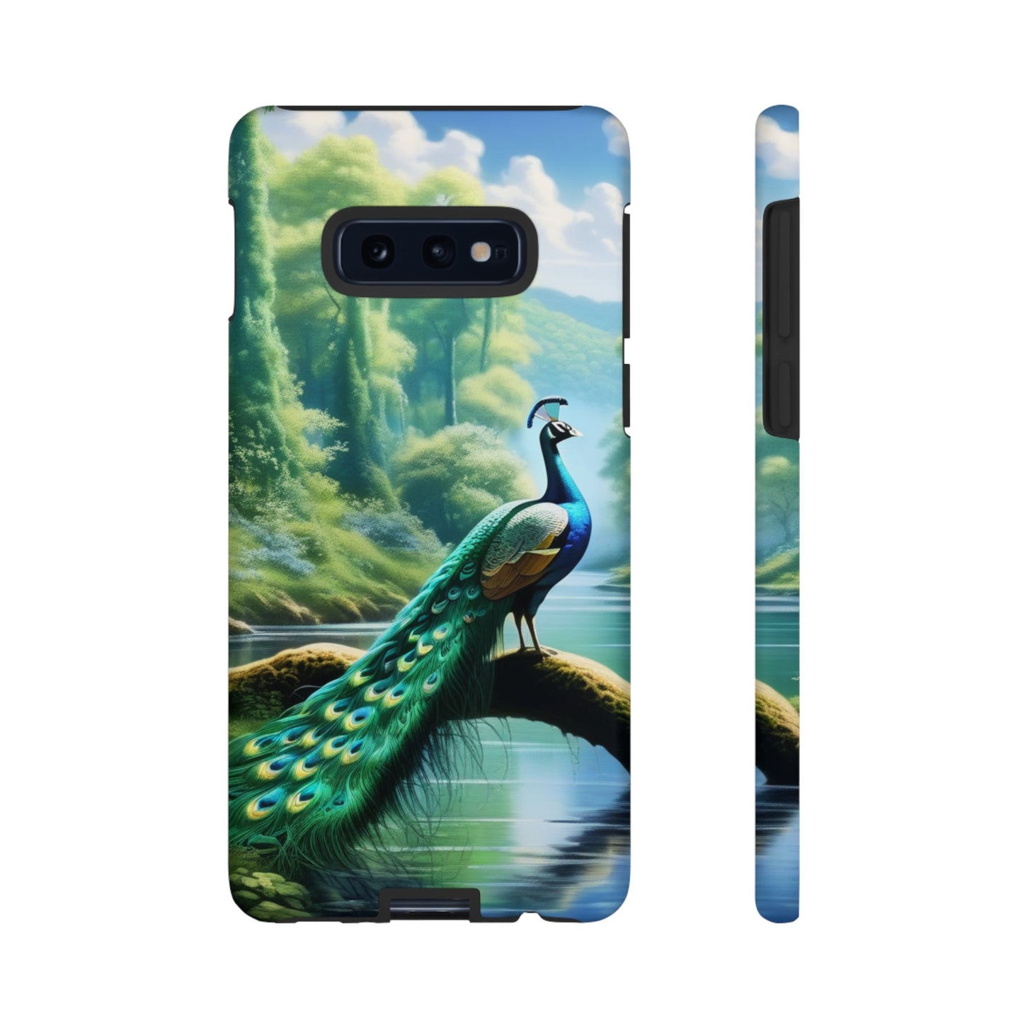 Feathers of Elegance (Peacock) Phone Case