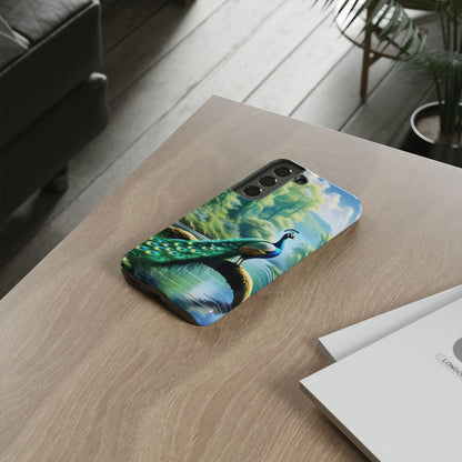 Feathers of Elegance (Peacock) Phone Case