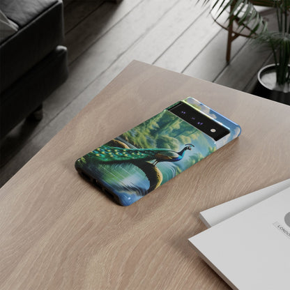 Feathers of Elegance (Peacock) Phone Case